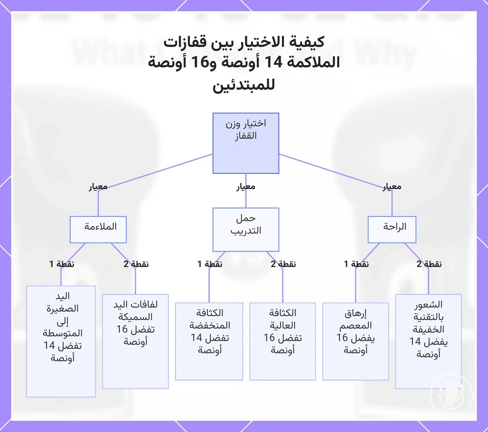 كيفية الاختيار بين قفازات الملاكمة 14 أونصة و16 أونصة للمبتدئين