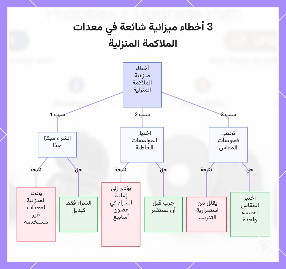 3 أخطاء ميزانية شائعة في معدات الملاكمة المنزلية