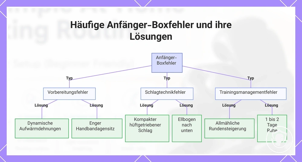 Häufige Anfänger-Boxfehler und ihre Lösungen