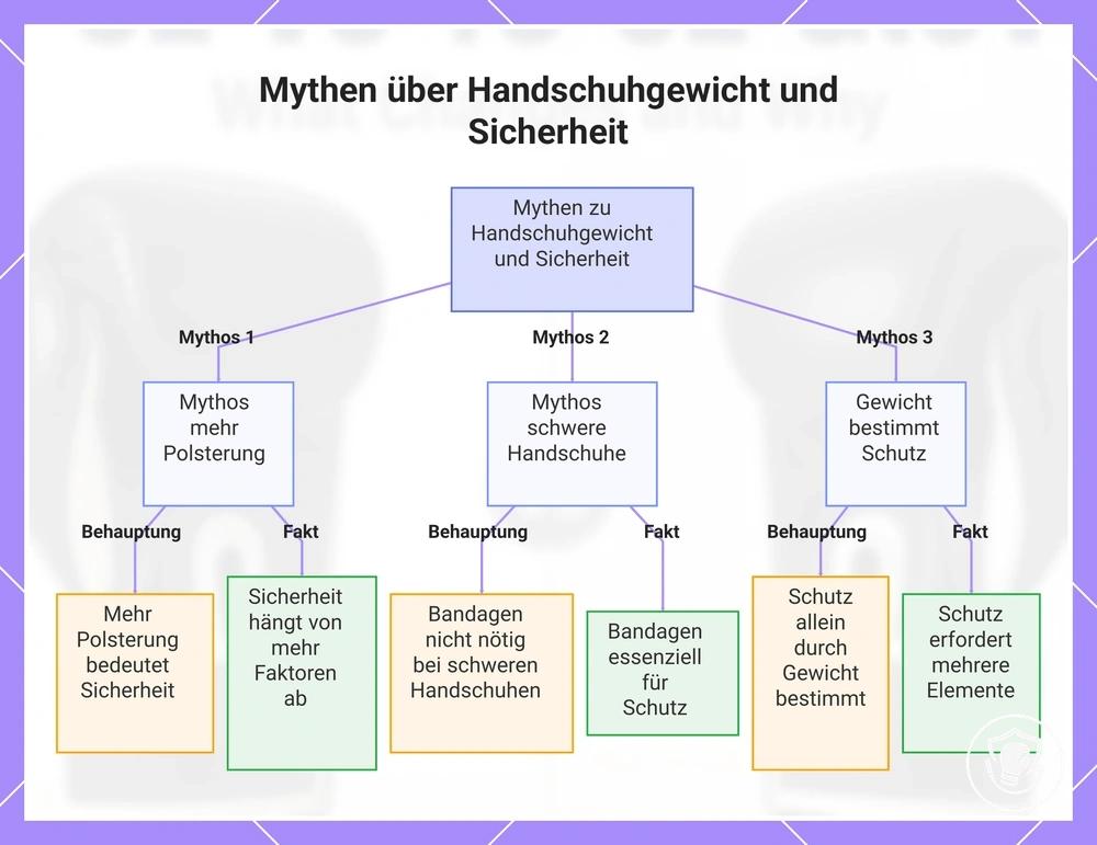 Mythen über Handschuhgewicht und Sicherheit