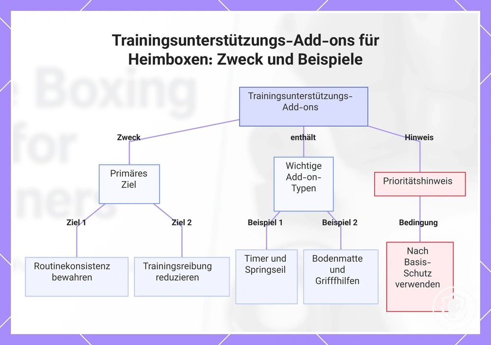 Trainingsunterstützungs-Add-ons für Heimboxen: Zweck und Beispiele