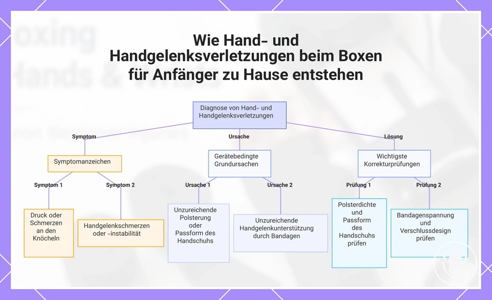 Wie Hand- und Handgelenksverletzungen beim Boxen für Anfänger zu Hause entstehen