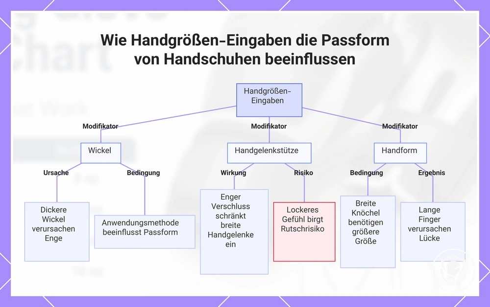 Wie Handgrößen-Eingaben die Passform von Handschuhen beeinflussen