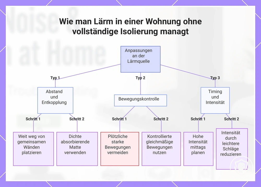 Wie man Lärm in einer Wohnung ohne vollständige Isolierung managt