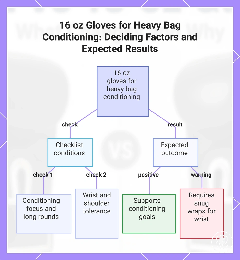 16 oz Gloves for Heavy Bag Conditioning: Deciding Factors and Expected Results