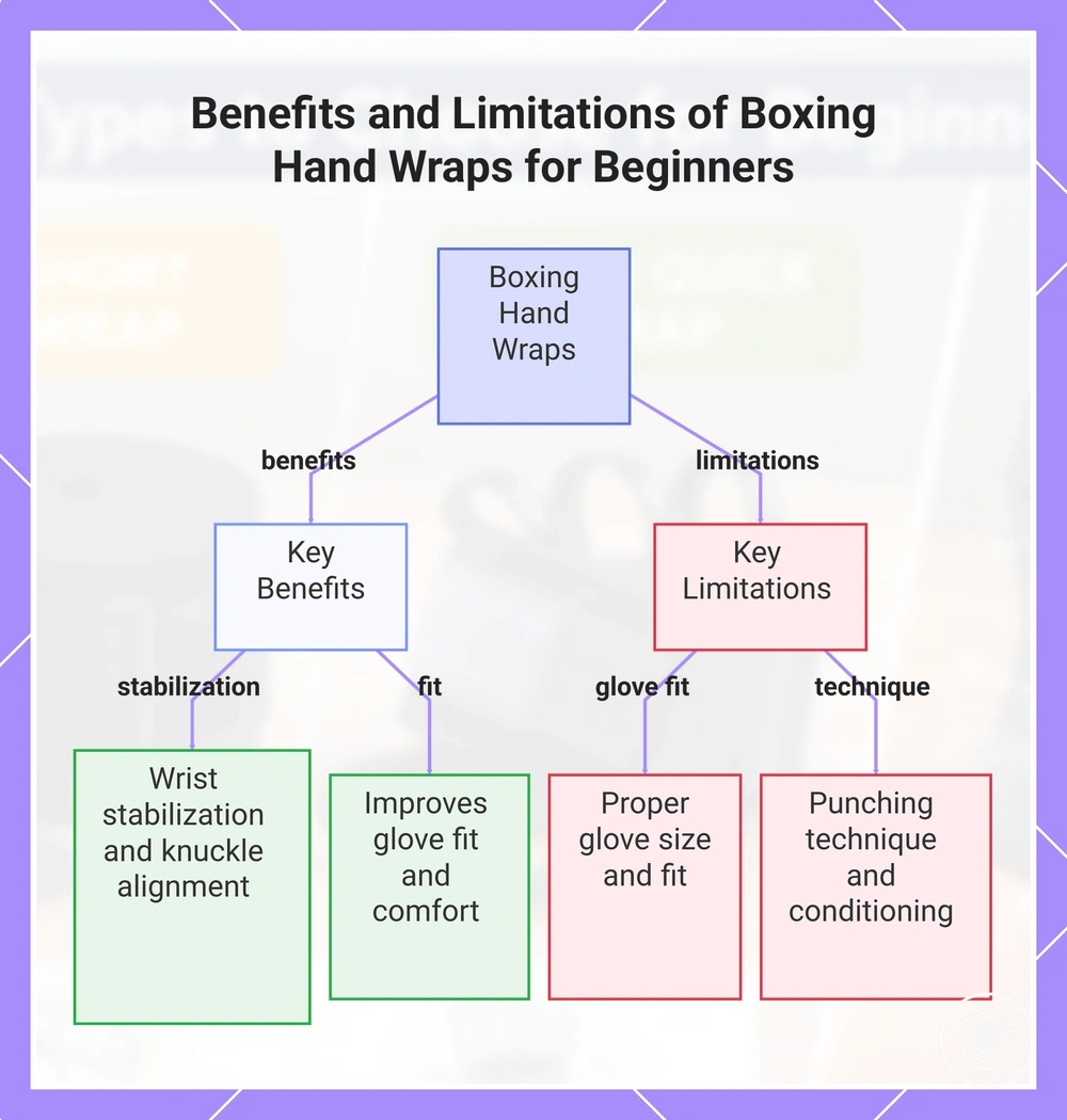 Benefits and Limitations of Boxing Hand Wraps for Beginners