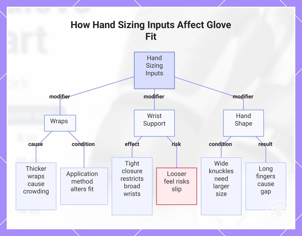 How Hand Sizing Inputs Affect Glove Fit