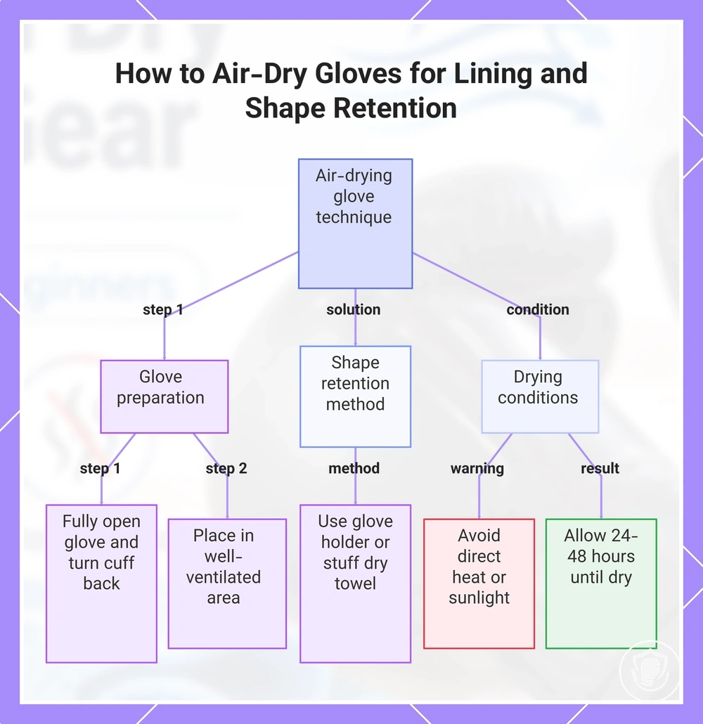 How to Air-Dry Gloves for Lining and Shape Retention