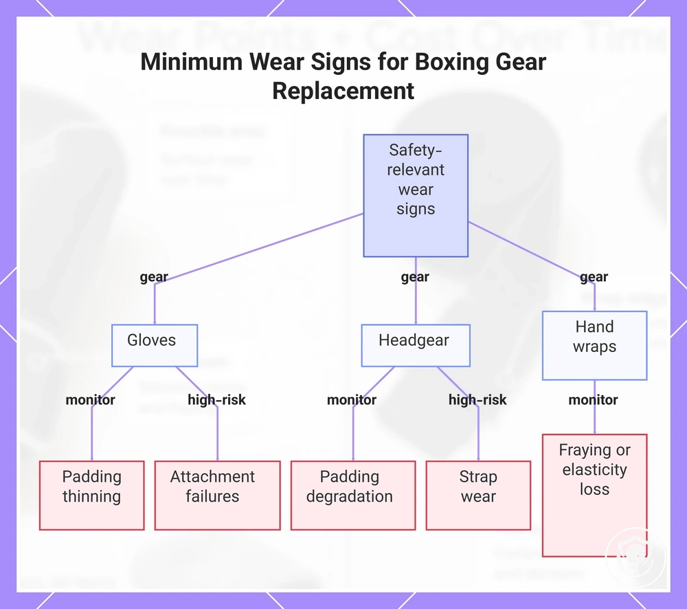 Minimum Wear Signs for Boxing Gear Replacement