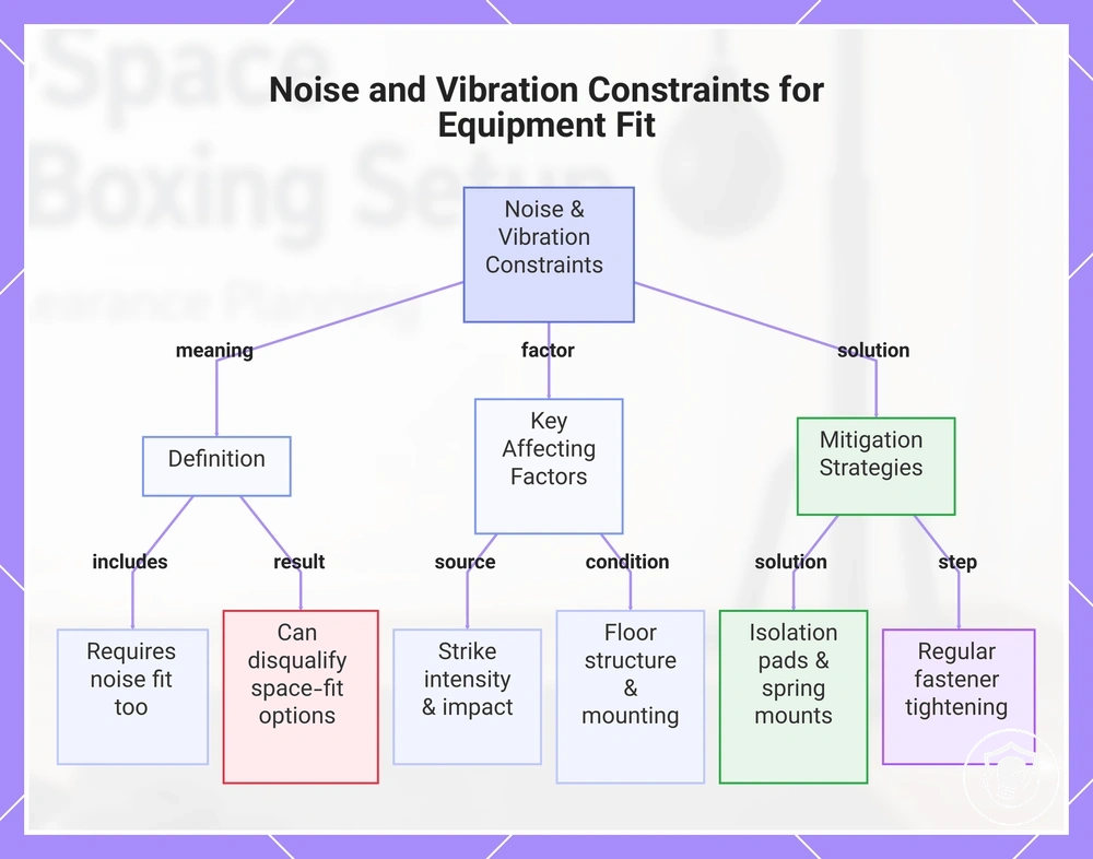 Noise and Vibration Constraints for Equipment Fit
