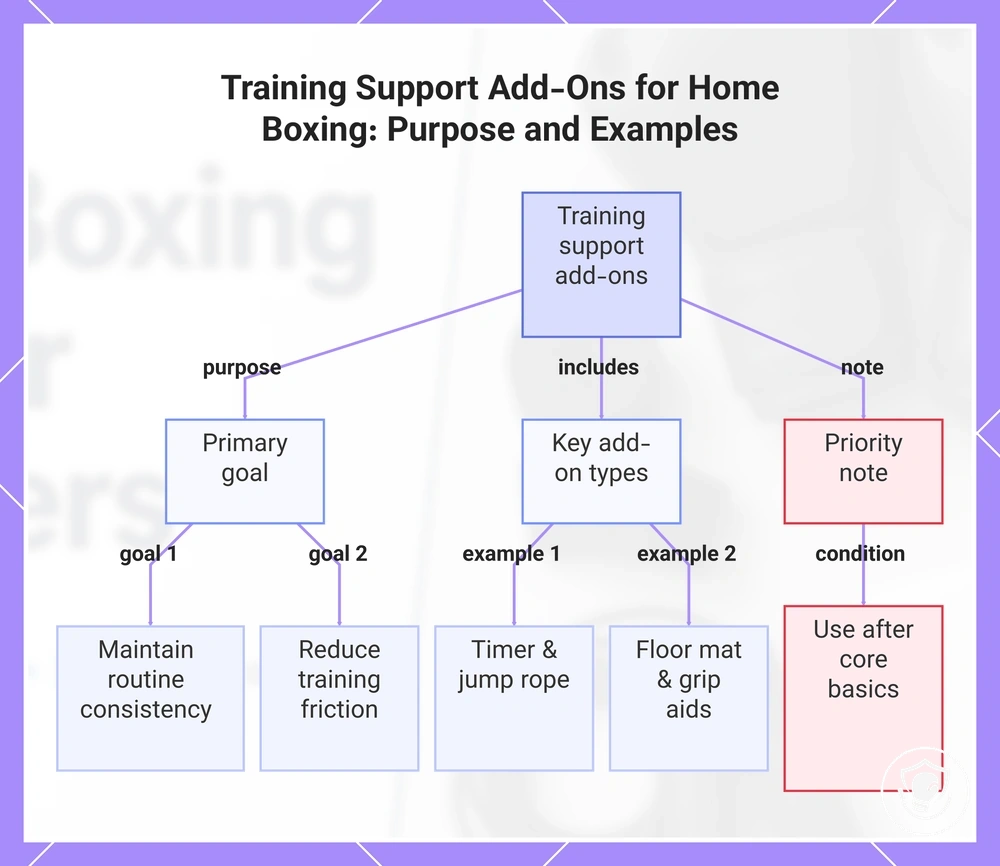 Training Support Add-Ons for Home Boxing: Purpose and Examples