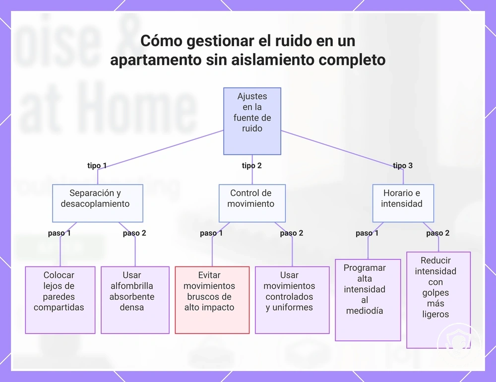 Cómo gestionar el ruido en un apartamento sin aislamiento completo