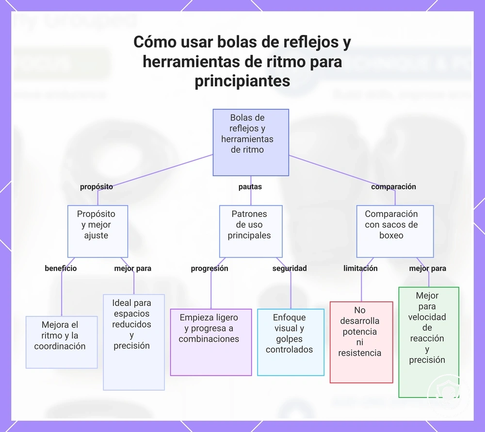 Cómo usar bolas de reflejos y herramientas de ritmo para principiantes