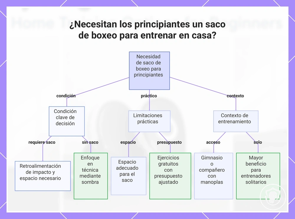 ¿Necesitan los principiantes un saco de boxeo para entrenar en casa?