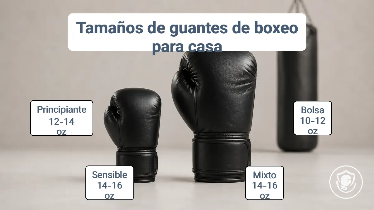 Guantes de boxeo sobre un saco que muestran ajuste y acolchado
