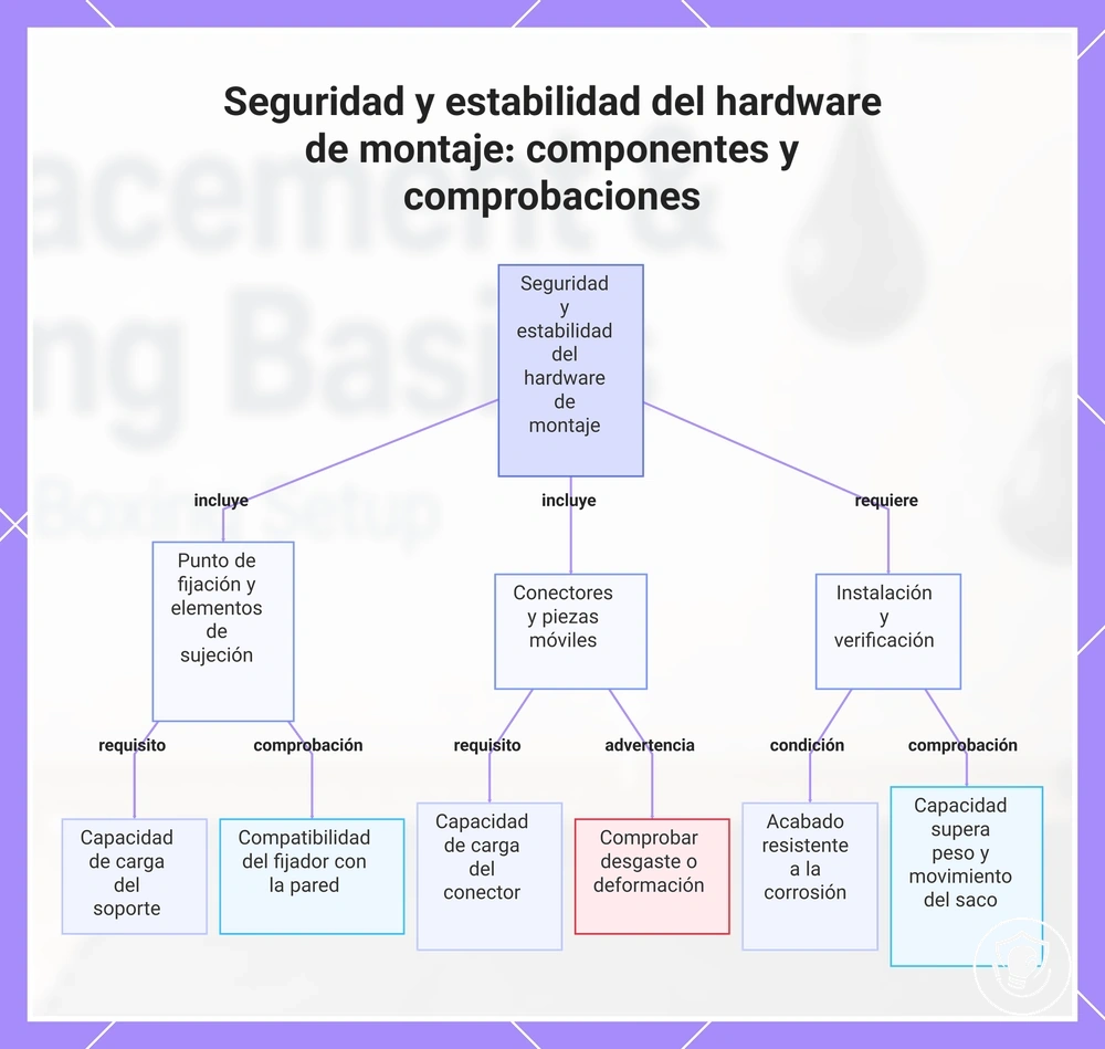 Seguridad y estabilidad del hardware de montaje: componentes y comprobaciones