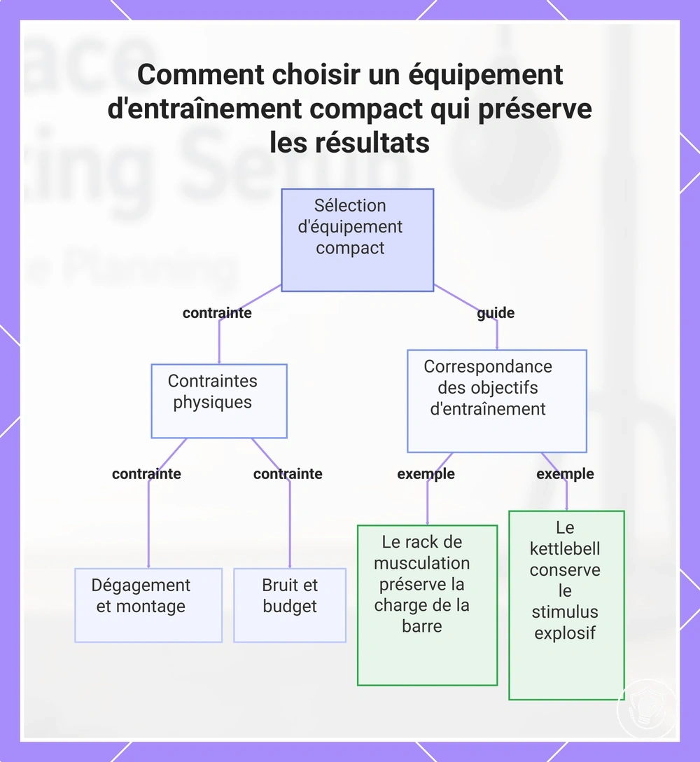 Comment choisir un équipement d'entraînement compact qui préserve les résultats