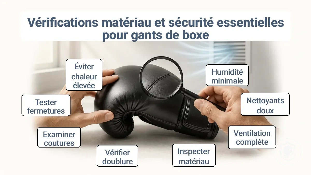 Verifications materiau securite nettoyage sechage