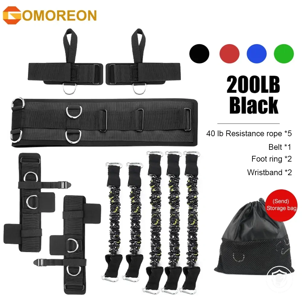 Kit de bandas de resistência para treino de boxe, força e agilidade