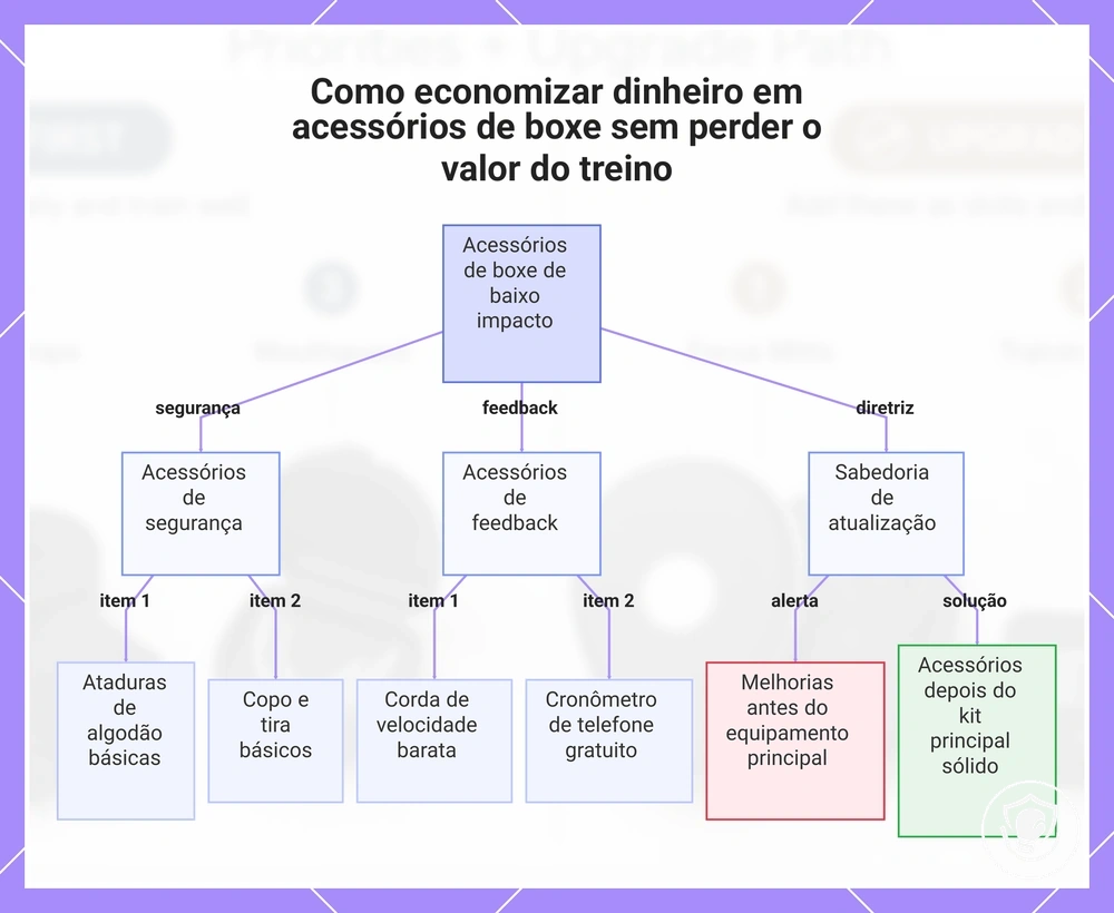 Como economizar dinheiro em acessórios de boxe sem perder o valor do treino