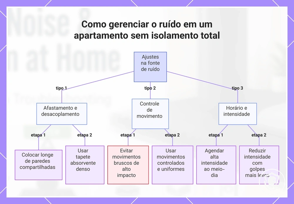 Como gerenciar o ruído em um apartamento sem isolamento total
