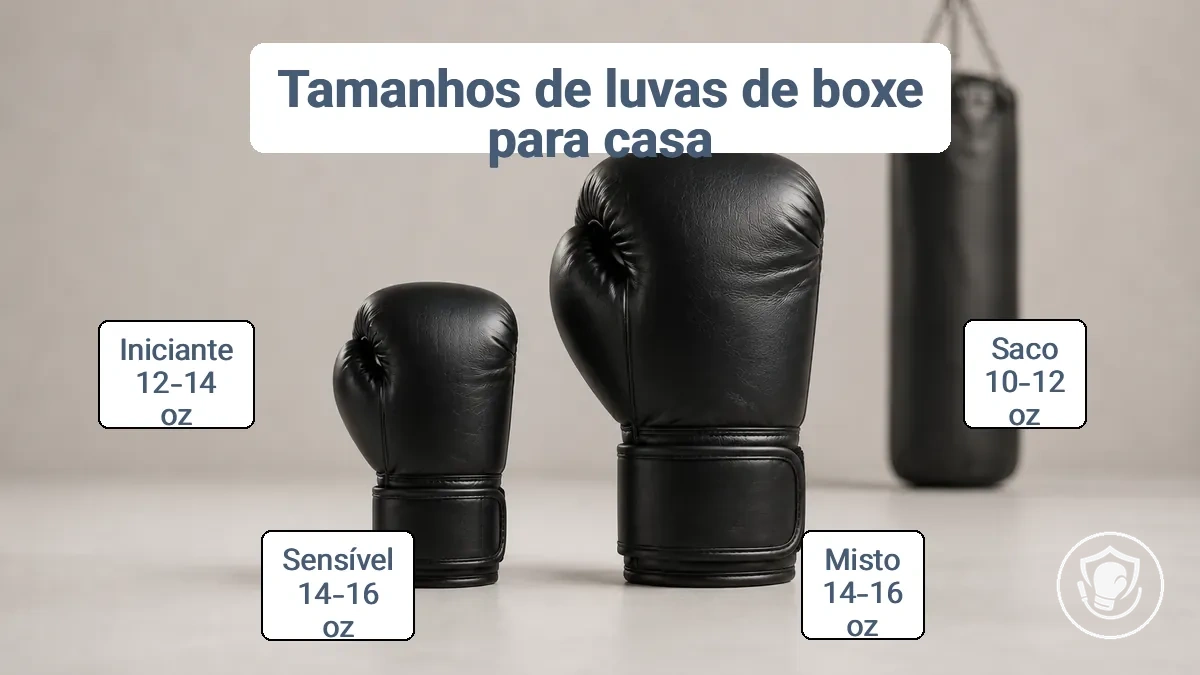 Luvas de boxe em um saco mostrando ajuste e acolchoamento