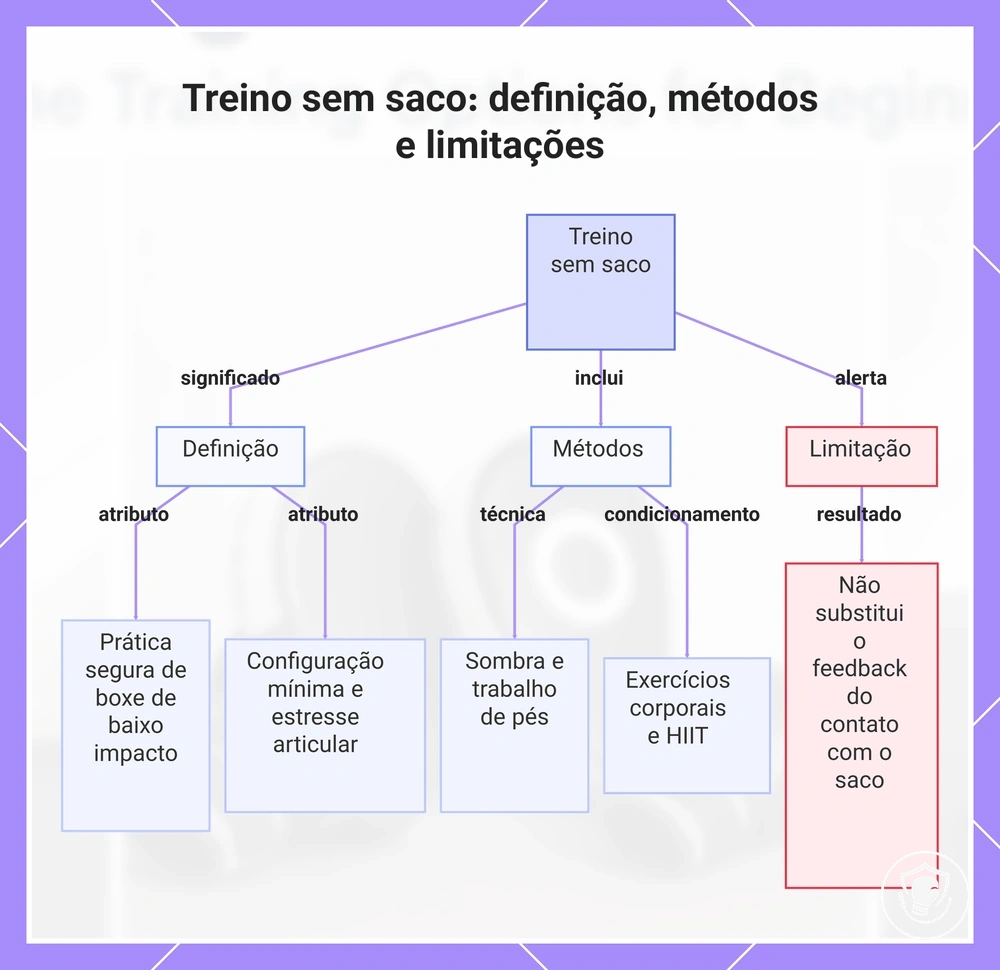 Treino sem saco: definição, métodos e limitações