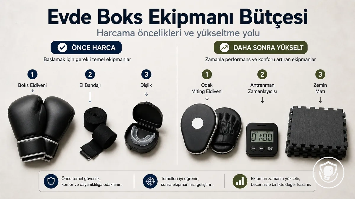 Harcama önceliklerini ve yükseltmeleri gösteren başlangıç bütçe planı