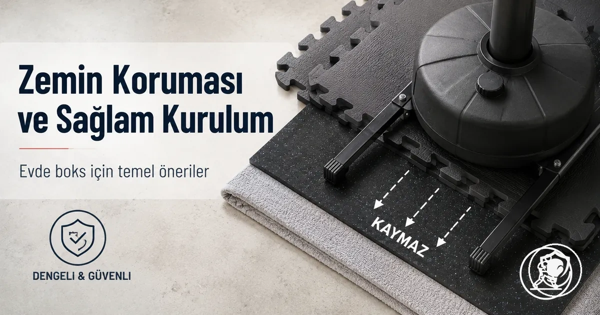 Evde boks ekipmanları için zemin koruma malzemeleri ve sağlam taban önerileri