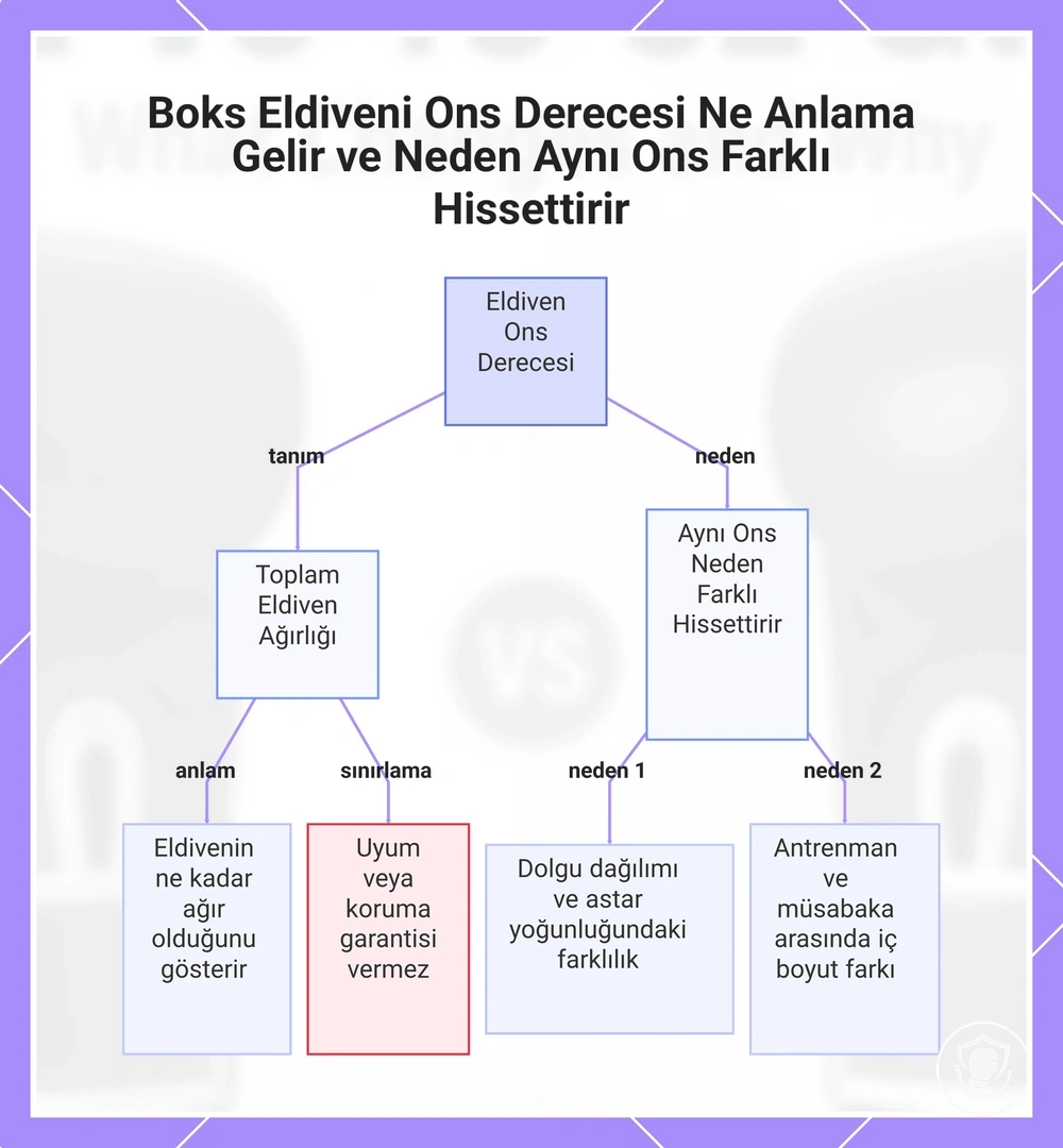 Boks Eldiveni Ons Derecesi Ne Anlama Gelir ve Neden Aynı Ons Farklı Hissettirir