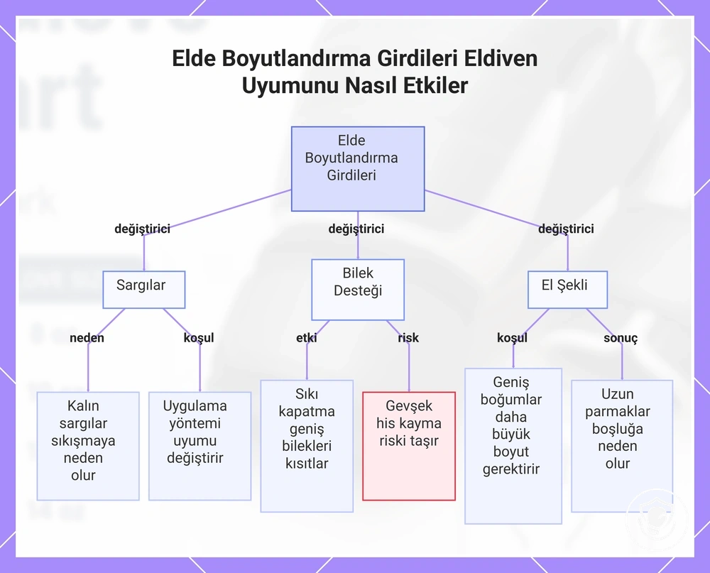Elde Boyutlandırma Girdileri Eldiven Uyumunu Nasıl Etkiler