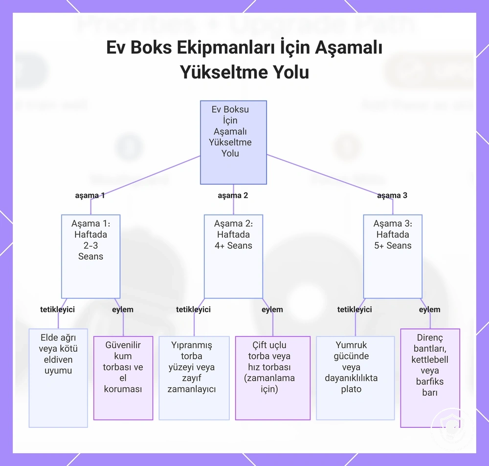 Ev Boks Ekipmanları İçin Aşamalı Yükseltme Yolu