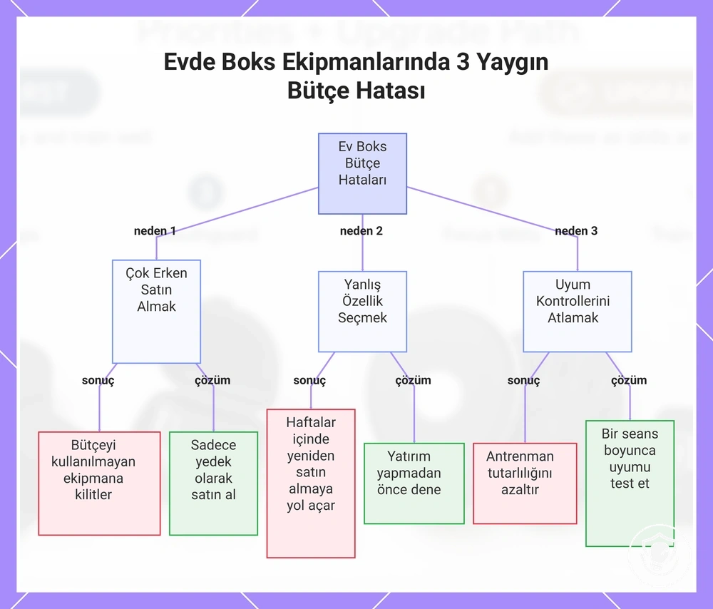 Evde Boks Ekipmanlarında 3 Yaygın Bütçe Hatası