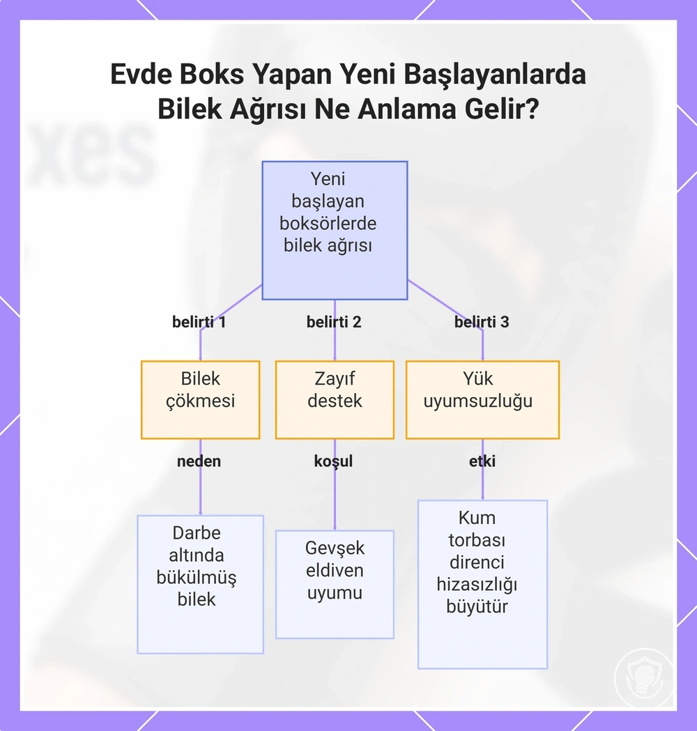 Evde Boks Yapan Yeni Başlayanlarda Bilek Ağrısı Ne Anlama Gelir?