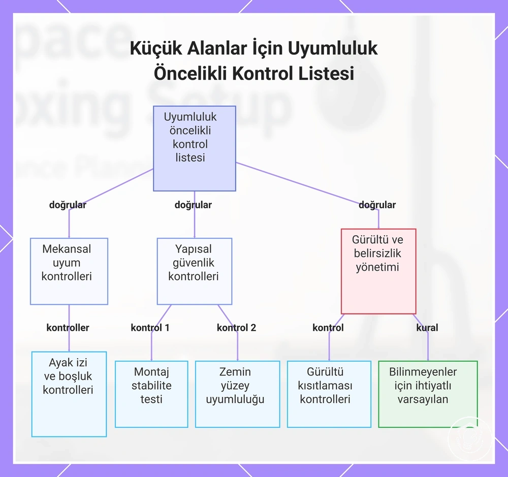 Küçük Alanlar İçin Uyumluluk Öncelikli Kontrol Listesi