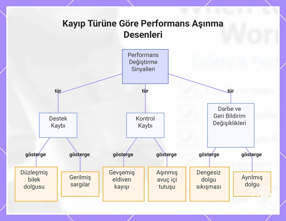 Kayıp Türüne Göre Performans Aşınma Desenleri