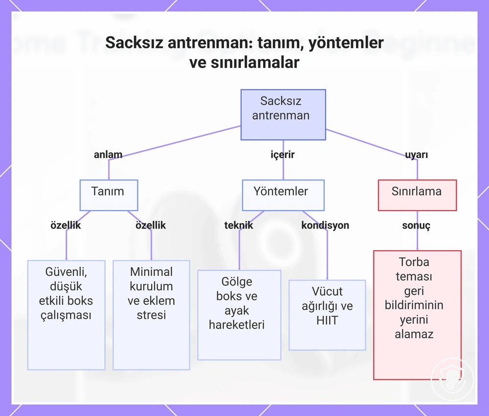 Sacksız antrenman: tanım, yöntemler ve sınırlamalar