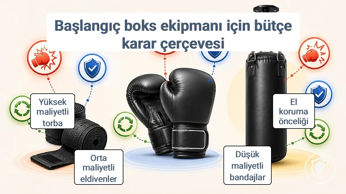Yeni başlayanlar için evde boks ekipmanı bütçe karar kriterleri: antrenman etkisi, risk azaltma ve değiştirilebilirlik dengeleri