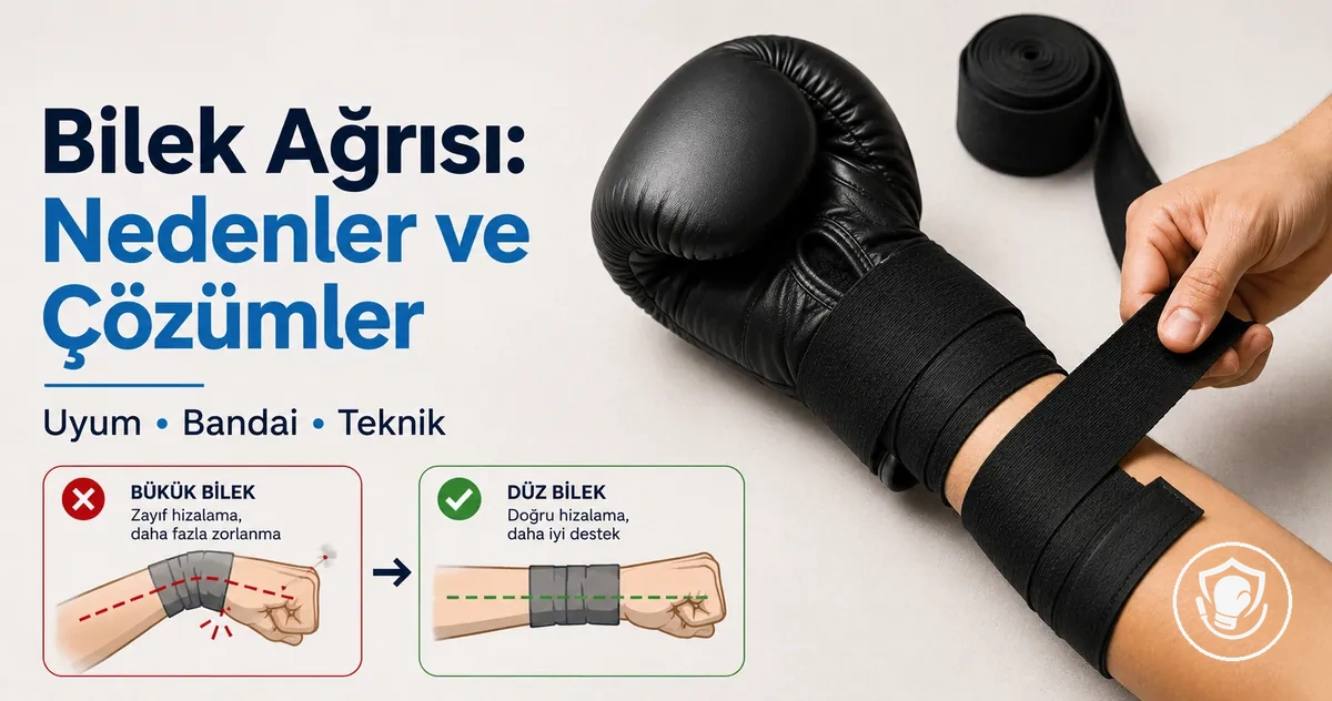 Bilek ağrısını azaltmaya yardımcı bilek desteği ve teknik ipuçları